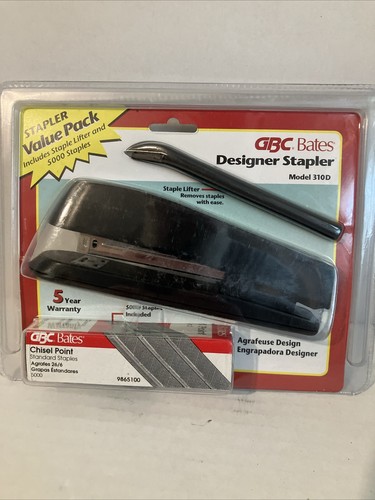 Bates 310d designer stapler - bates,